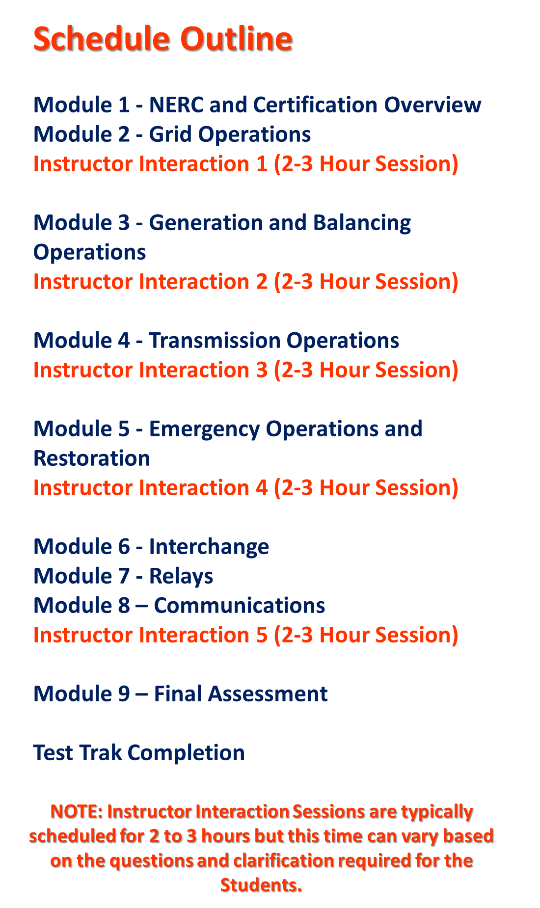 Enroll in our NERC Certtifcation Blended Prep Course today!