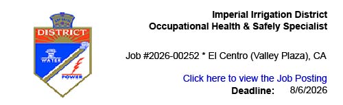 20260721_IID_Occupational_Health_Safety_Specialist 20260721_IID_Occupational_Health_Safety_Specialist